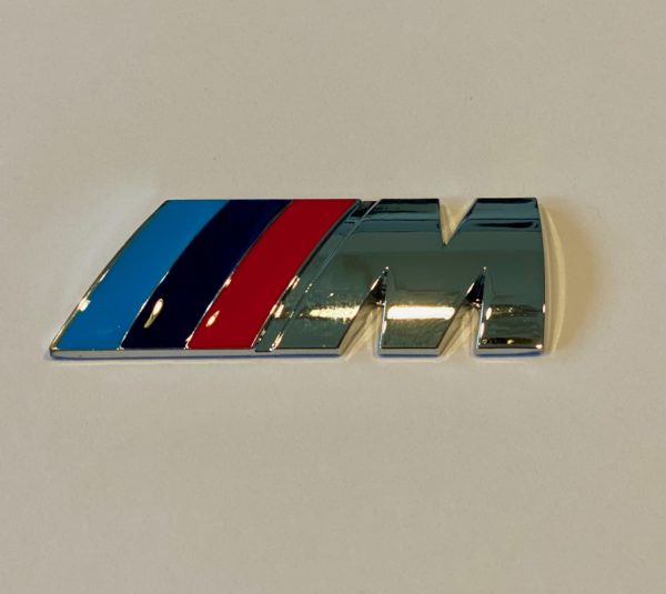 Chrome e9x m badge