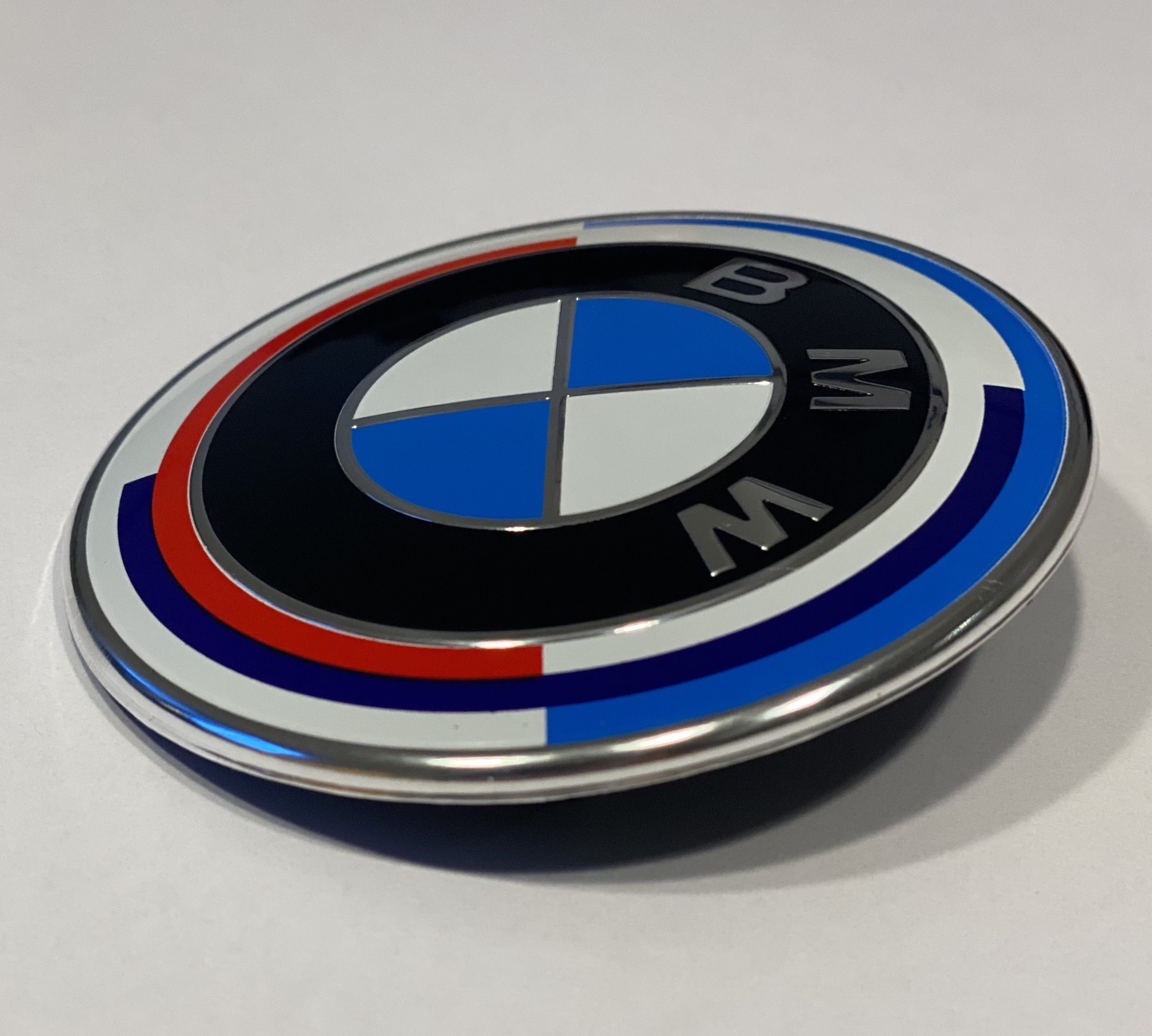 BMW M 50 Year bonnet emblem 82mm - E36 Bits