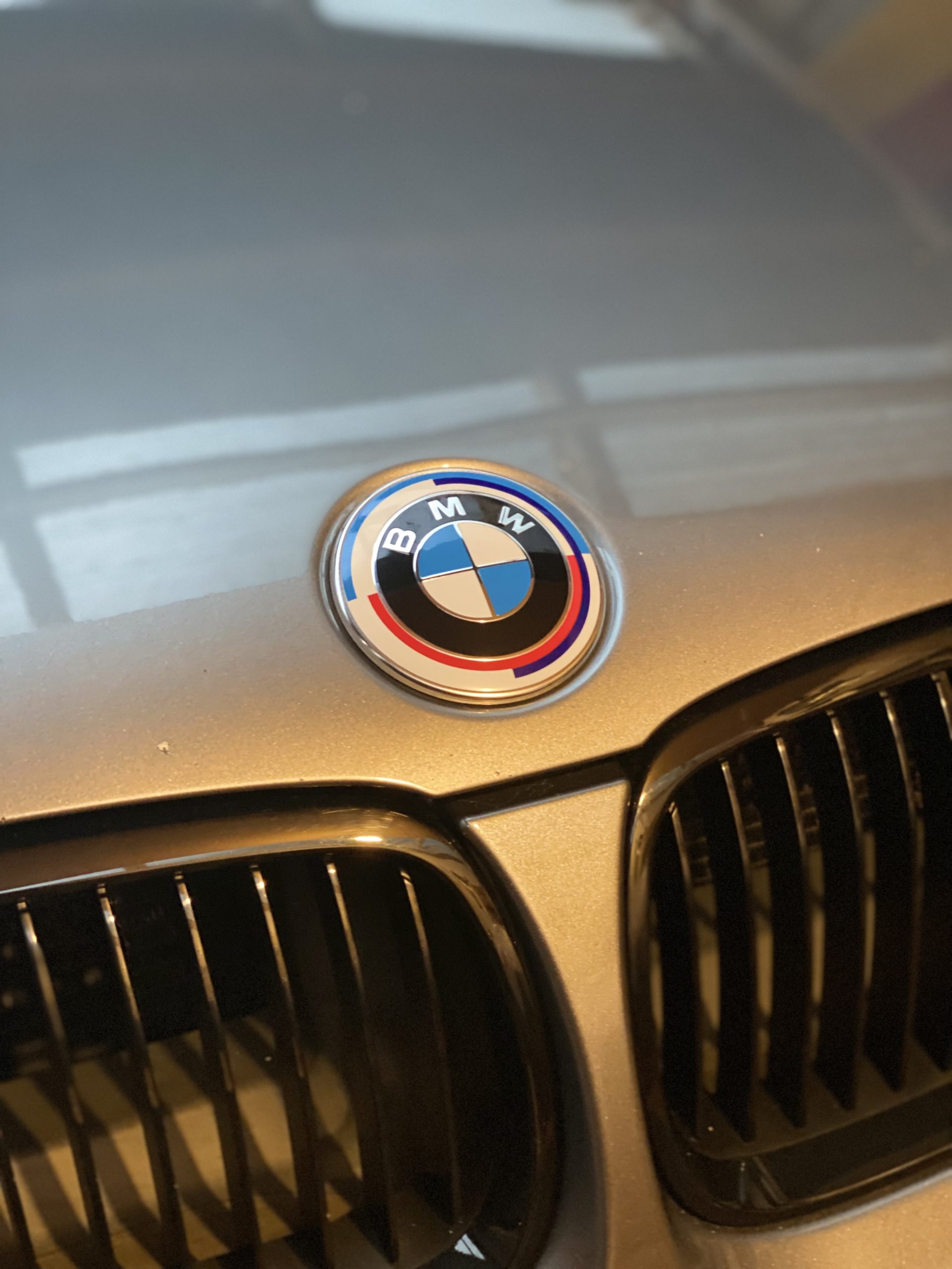 BMW M 50 Year emblem 82mm E36 Bits